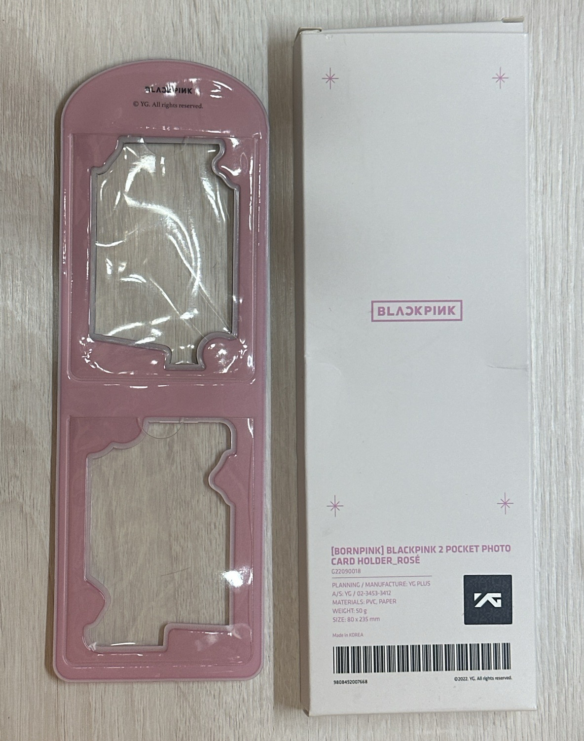 BLACKPINK 官方卡套