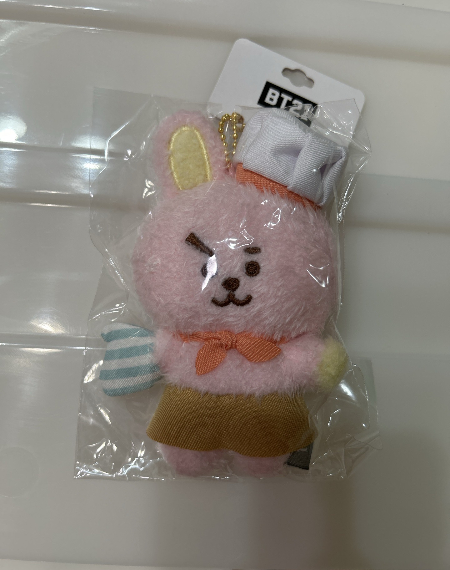 BT21 kitchen  cooky鑰匙圈 吊飾