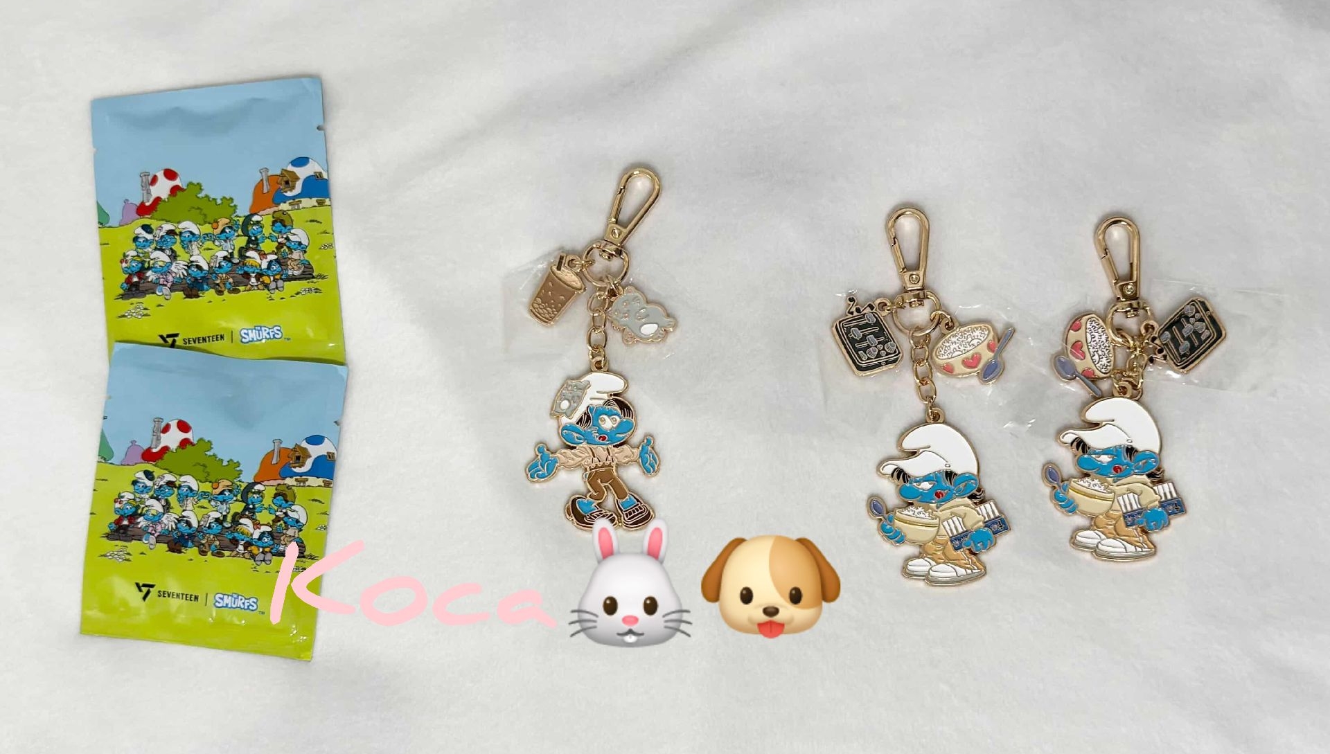現貨 SEVENTEEN 藍色小精靈 鑰匙圈