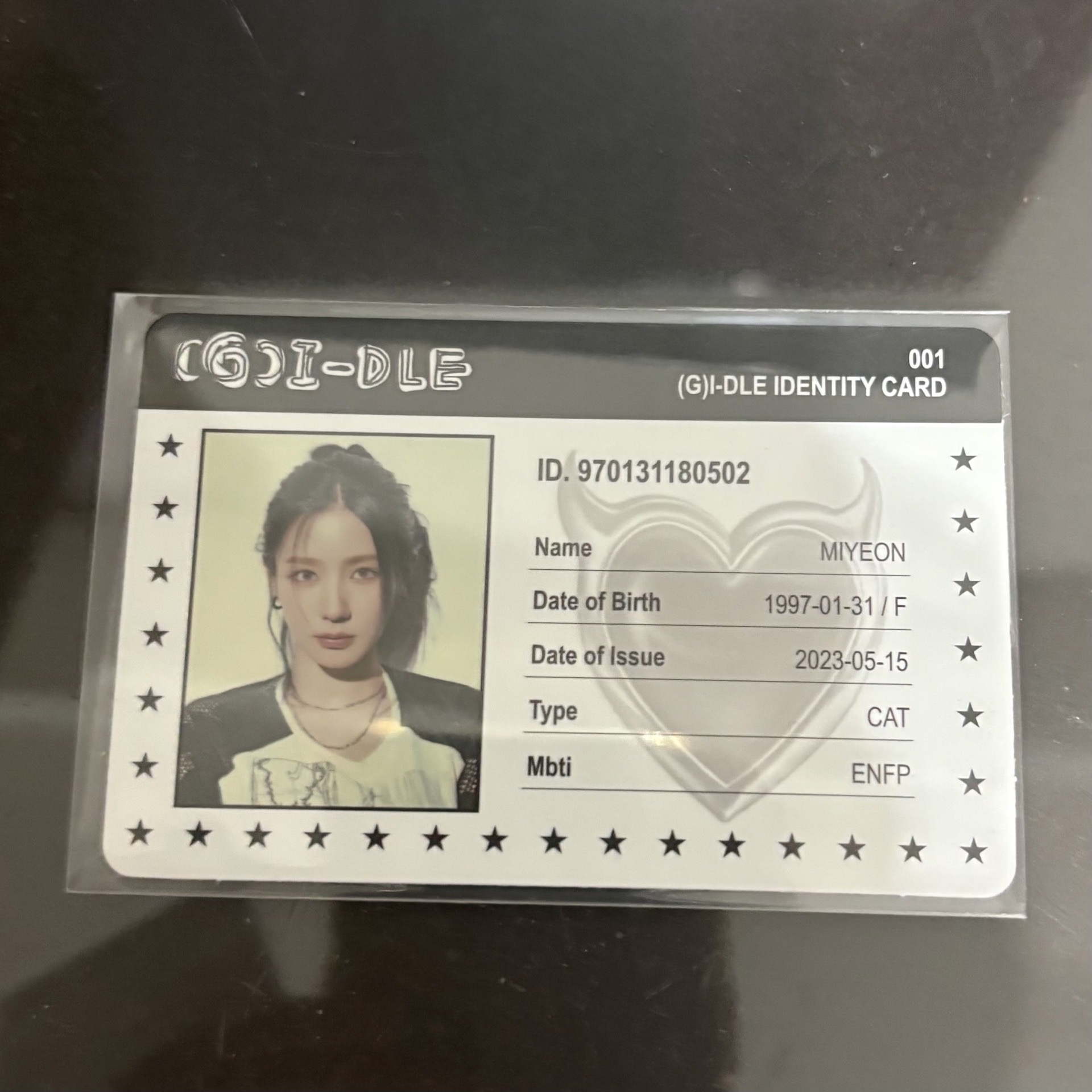 I FEEL ID卡 貓版 Miyeon 薇娟