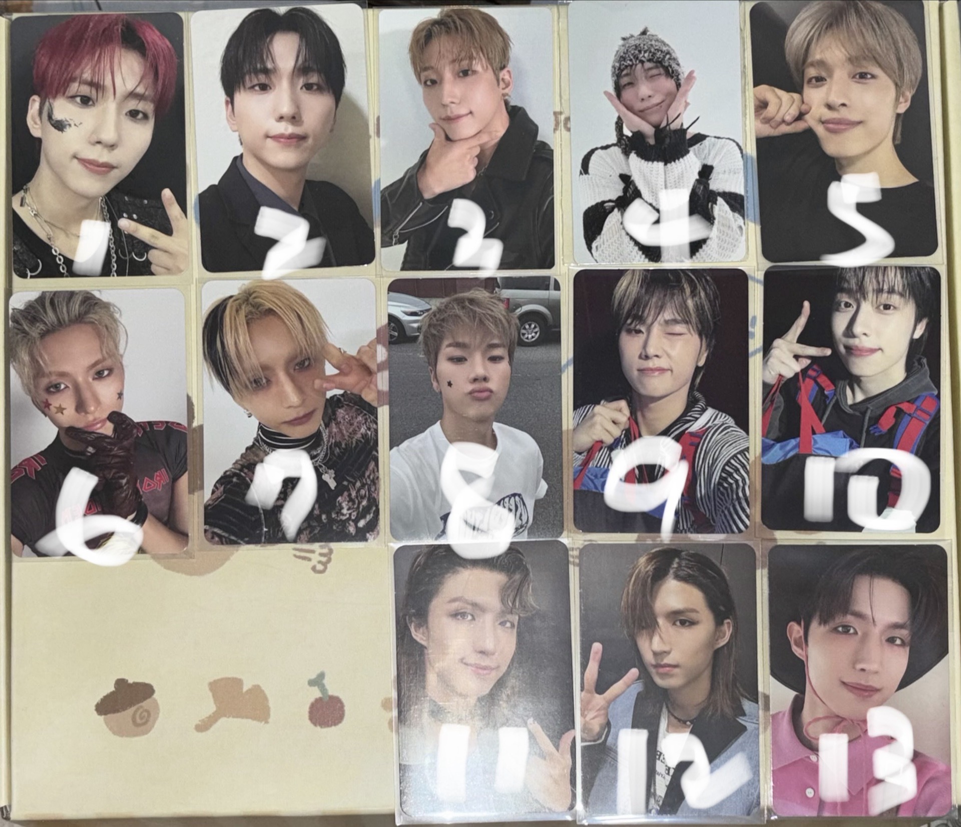 建逸 承珉 正洙 亨準 出清小卡