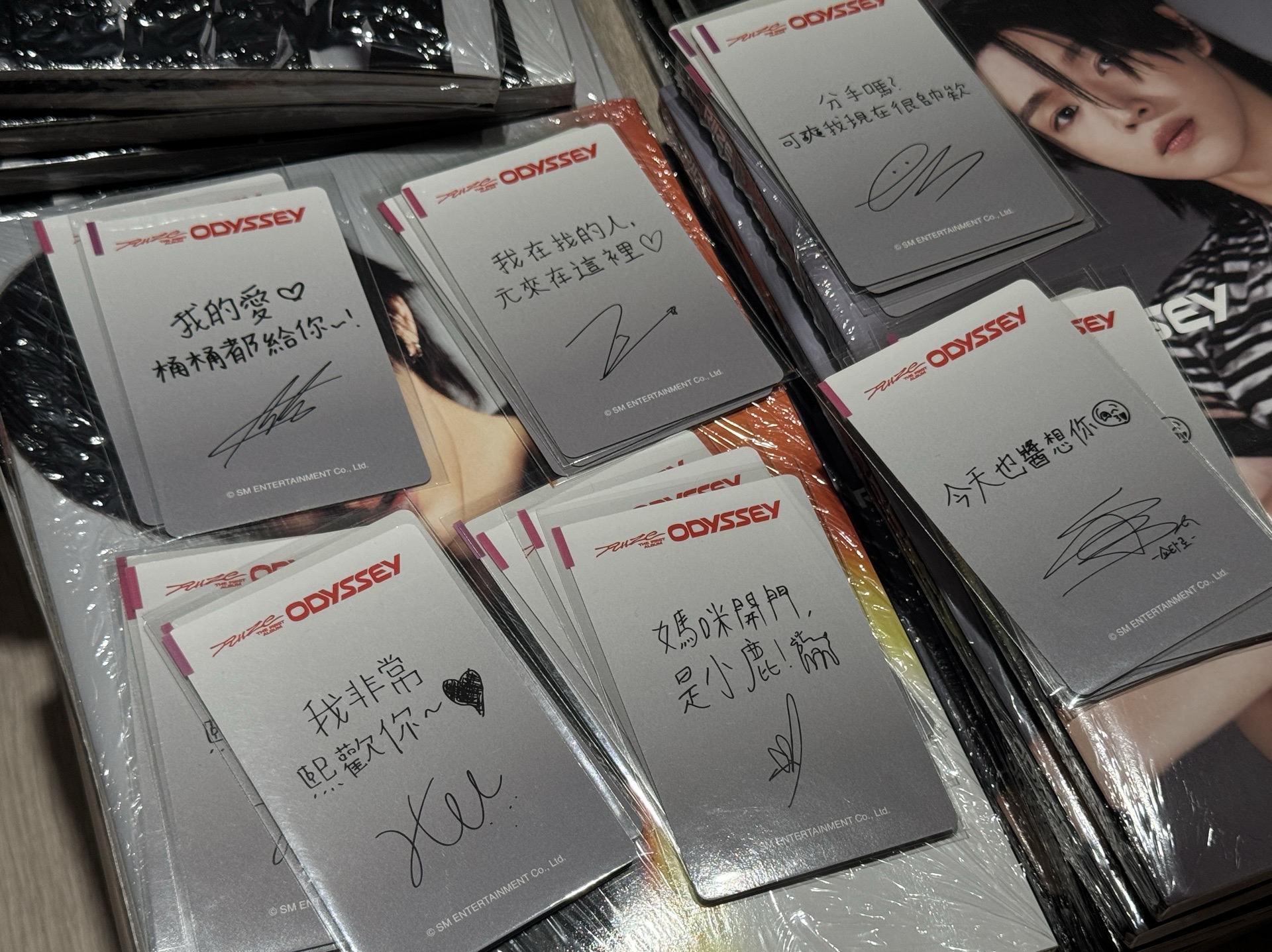 ODYSSEY km 台北簽售卡含專