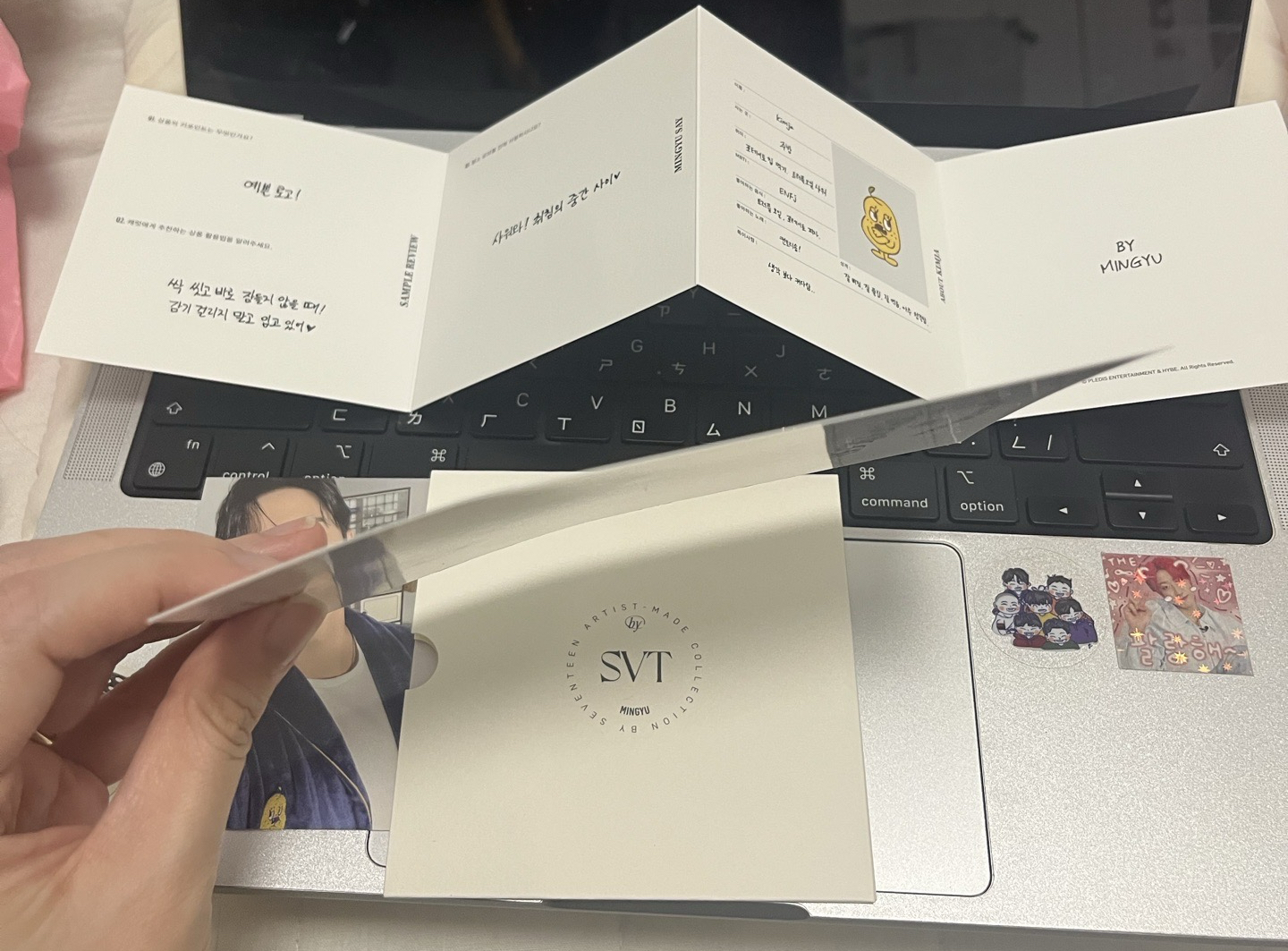 🐶珉奎浴袍小卡+歷程（贈明信片）