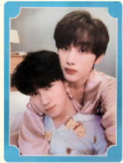 張真源、丁程鑫小卡