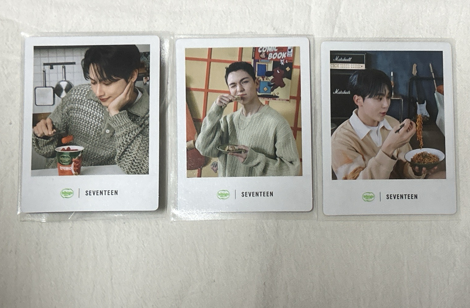 seventeen 俊率寛 代言 代言卡 BIBIGO代言卡