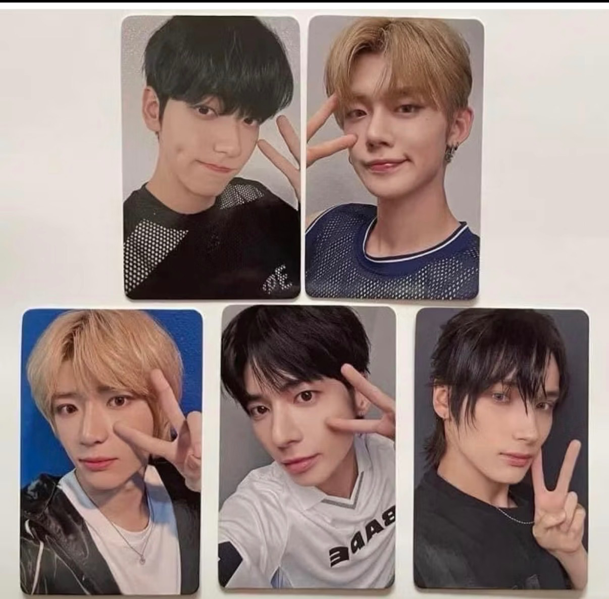 TXT 迷七 環球特典 幸運卡 杋圭 秀彬 休寧小卡