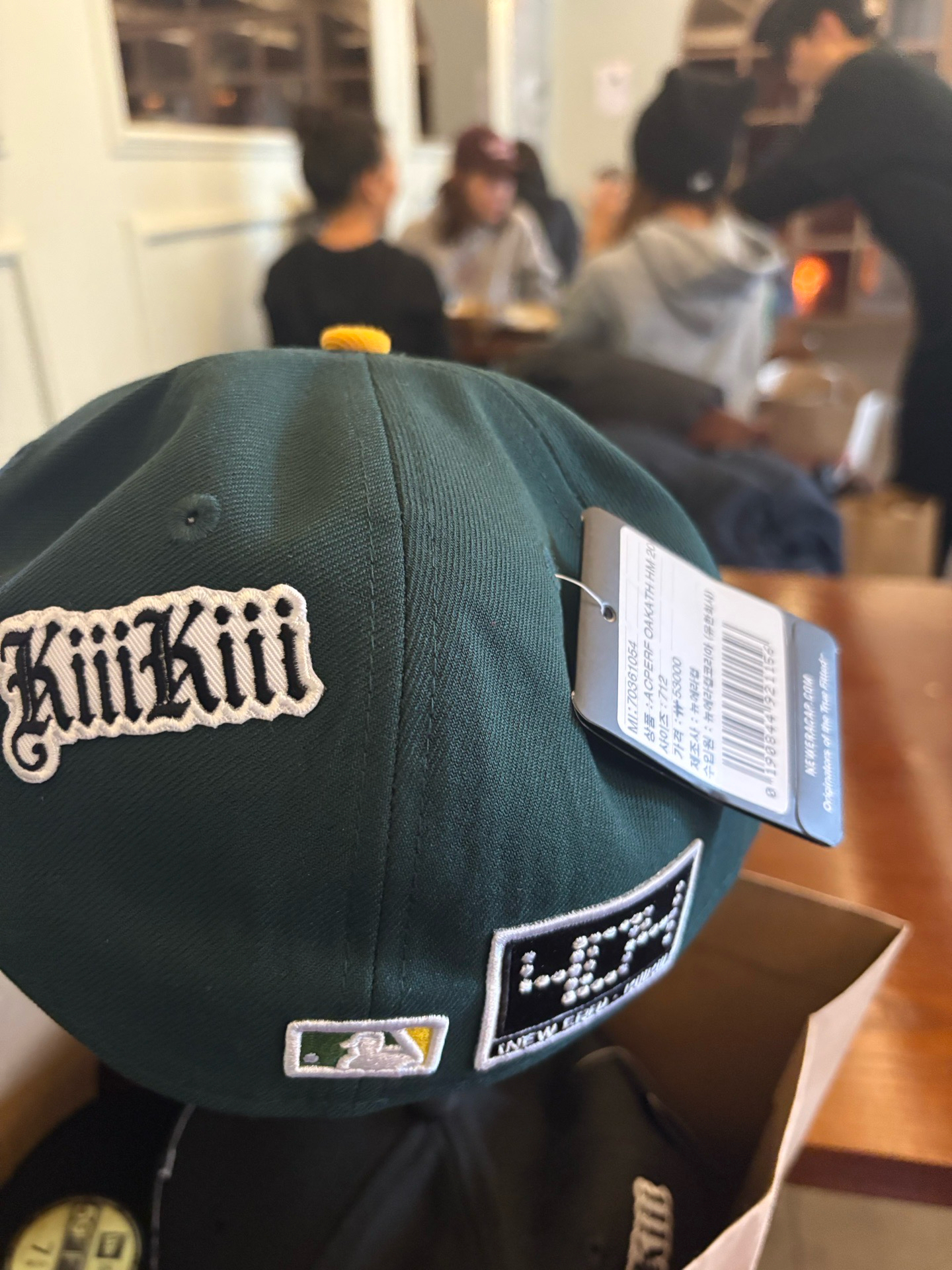 KiiiKiii new era 聯名刺繡帽 現貨