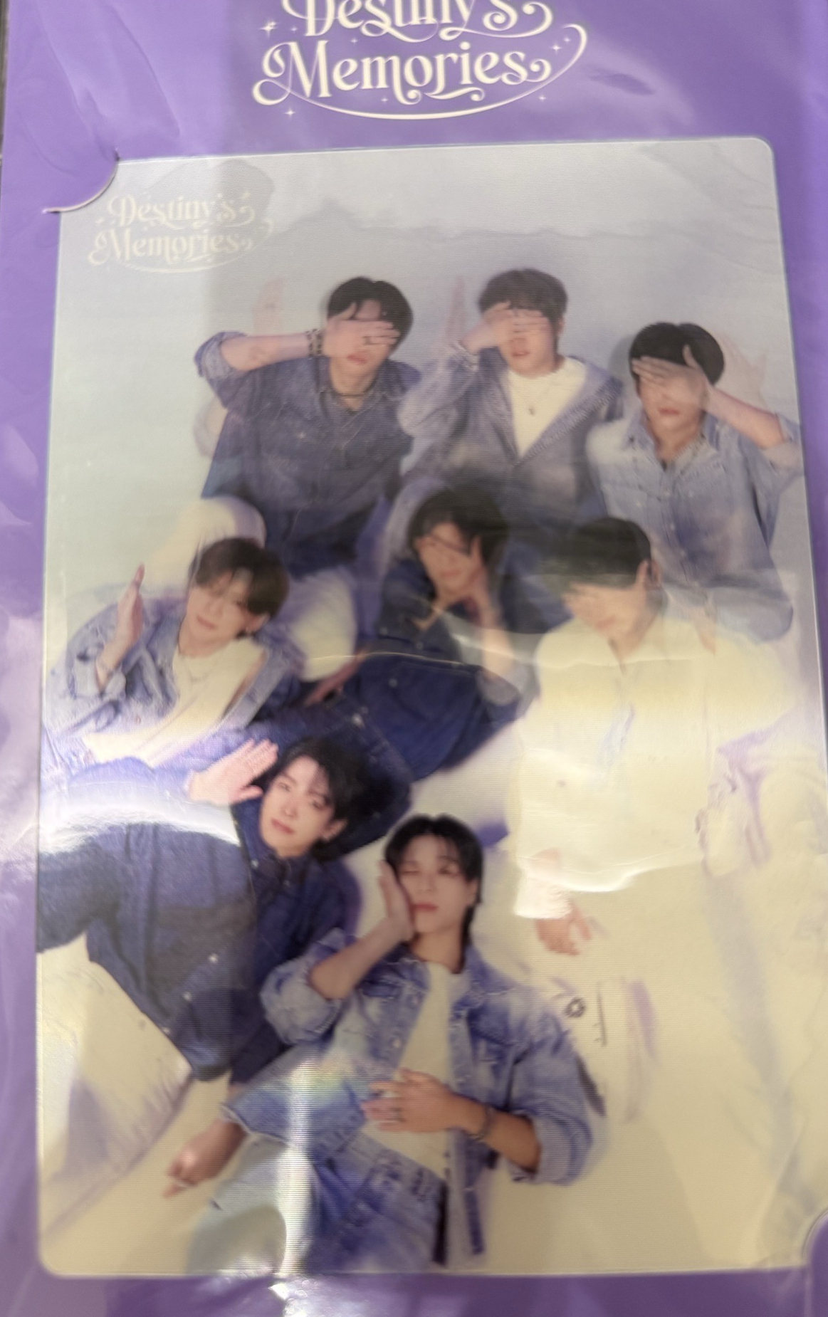 🍒ATEEZ 命運展 LENTICULAR CARD 全新未拆