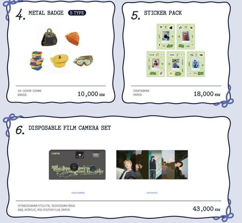 快閃店 Juhoon貼紙+拍立得相卡