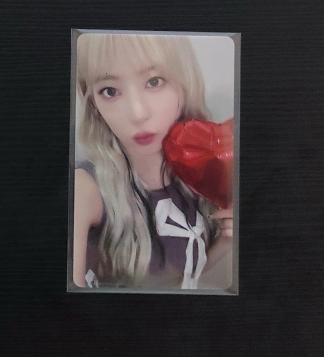 LE SSERAFIM EASY wvs pb 直播卡 愛心氣球