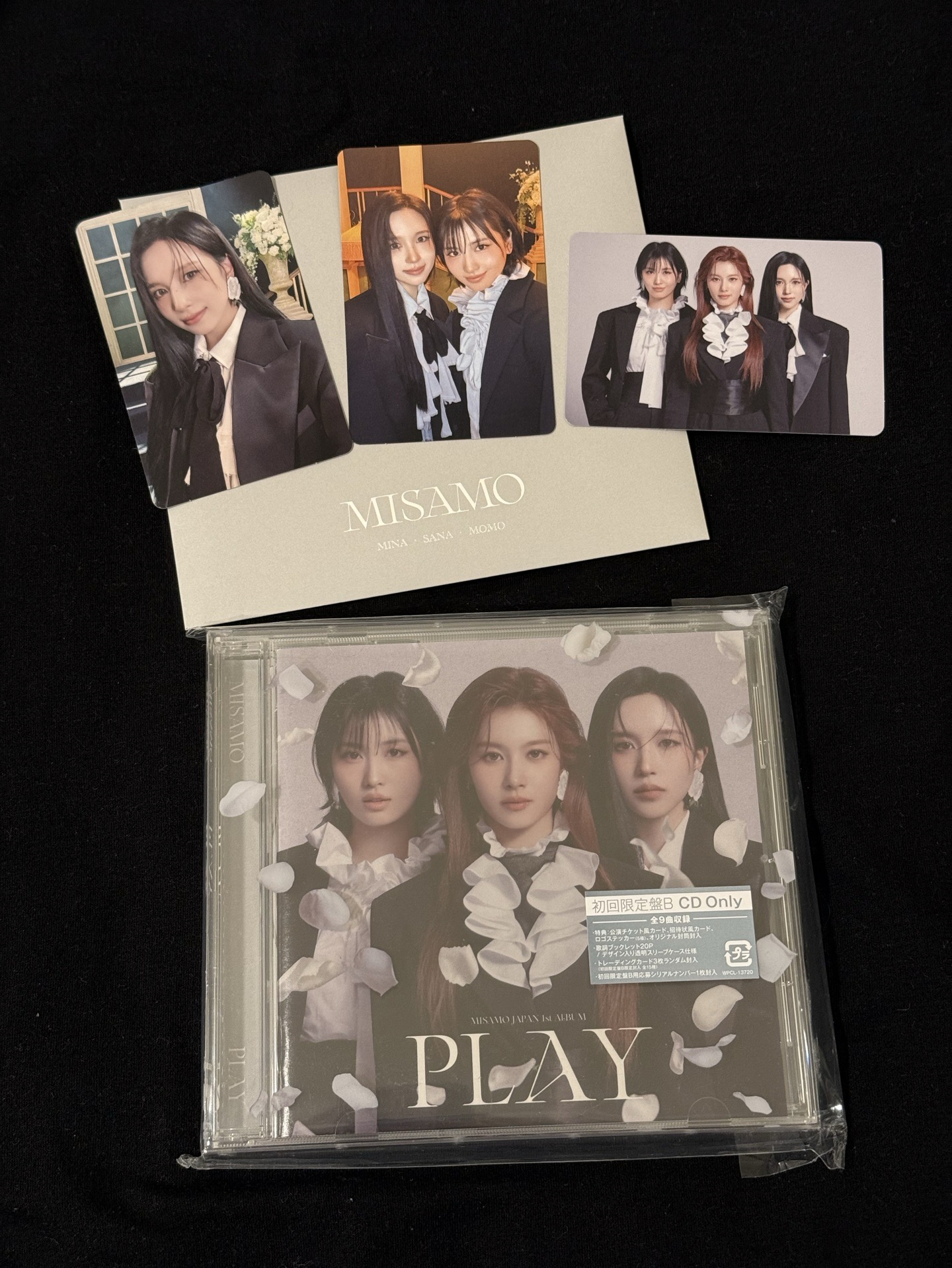 MISAMO PLAY初回B 已拆全專