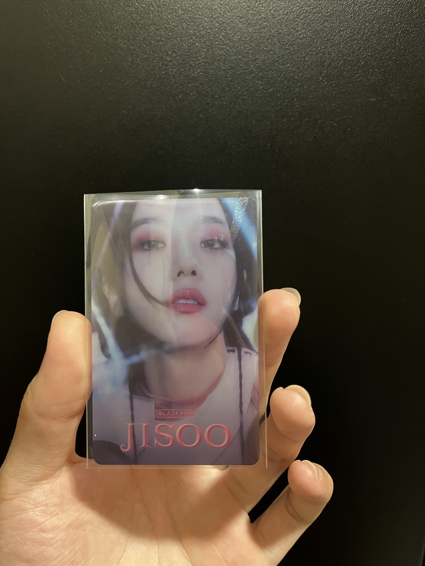 BLACKPINK-JISOO通路特典卡