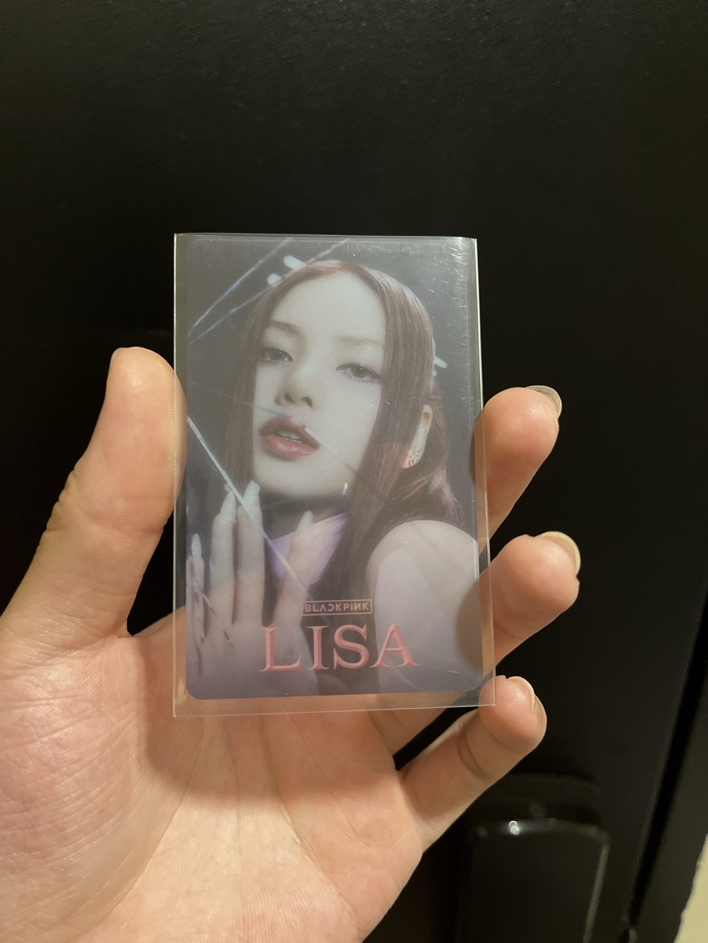 BLACKPINK-LISA通路特典卡