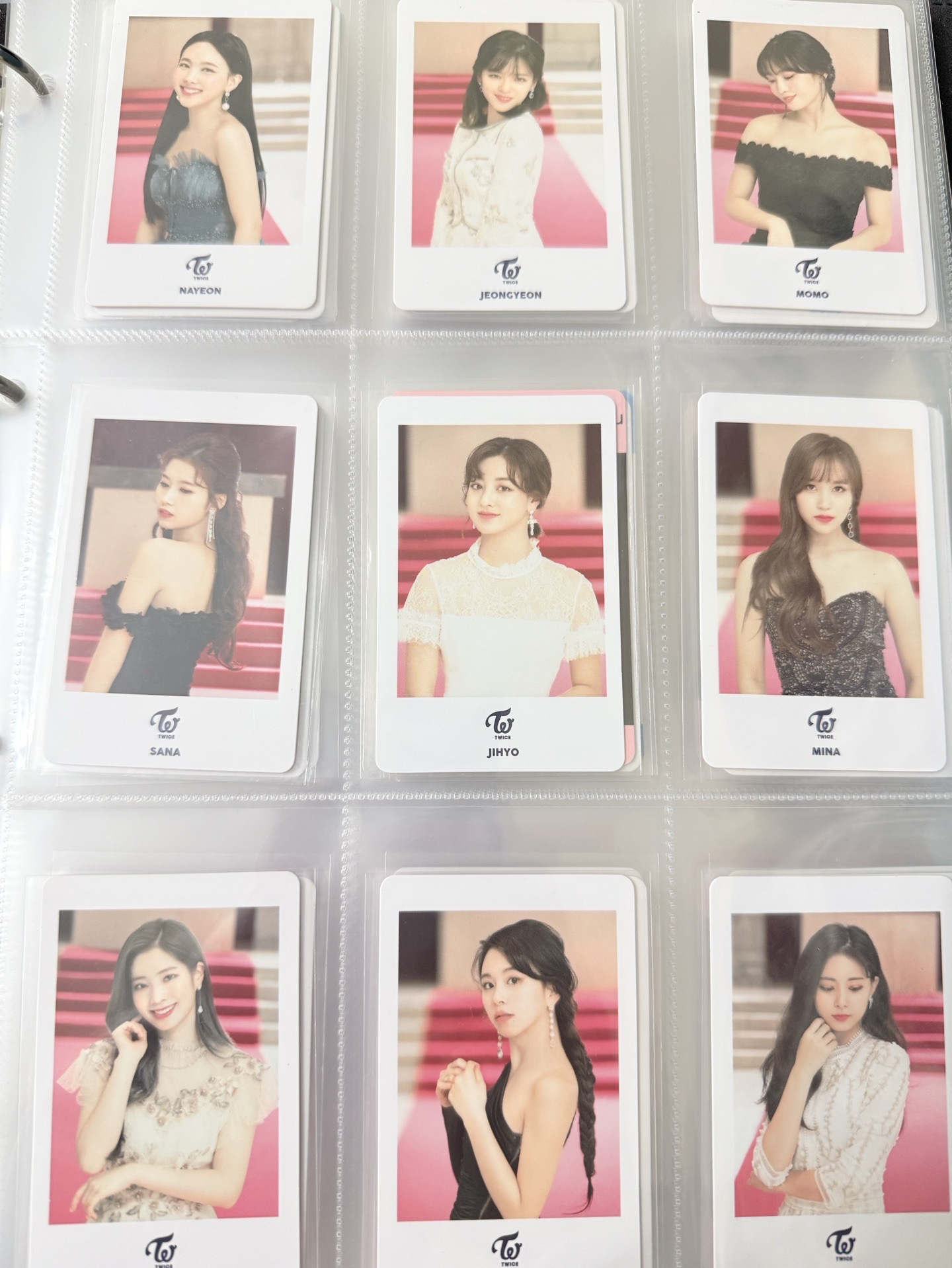 TWICE 日週小卡組