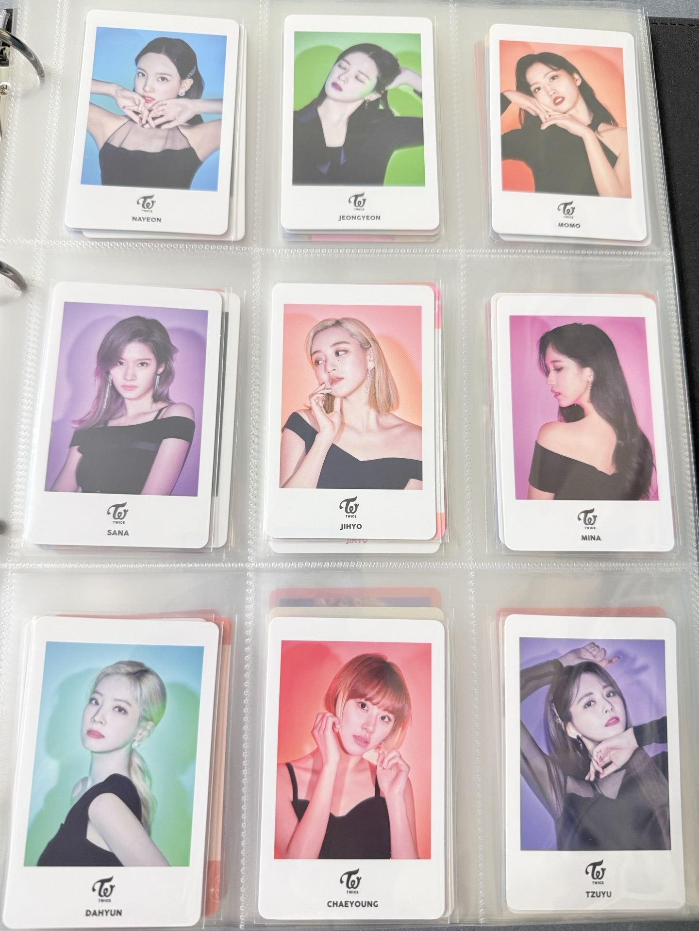 TWICE 日週小卡組