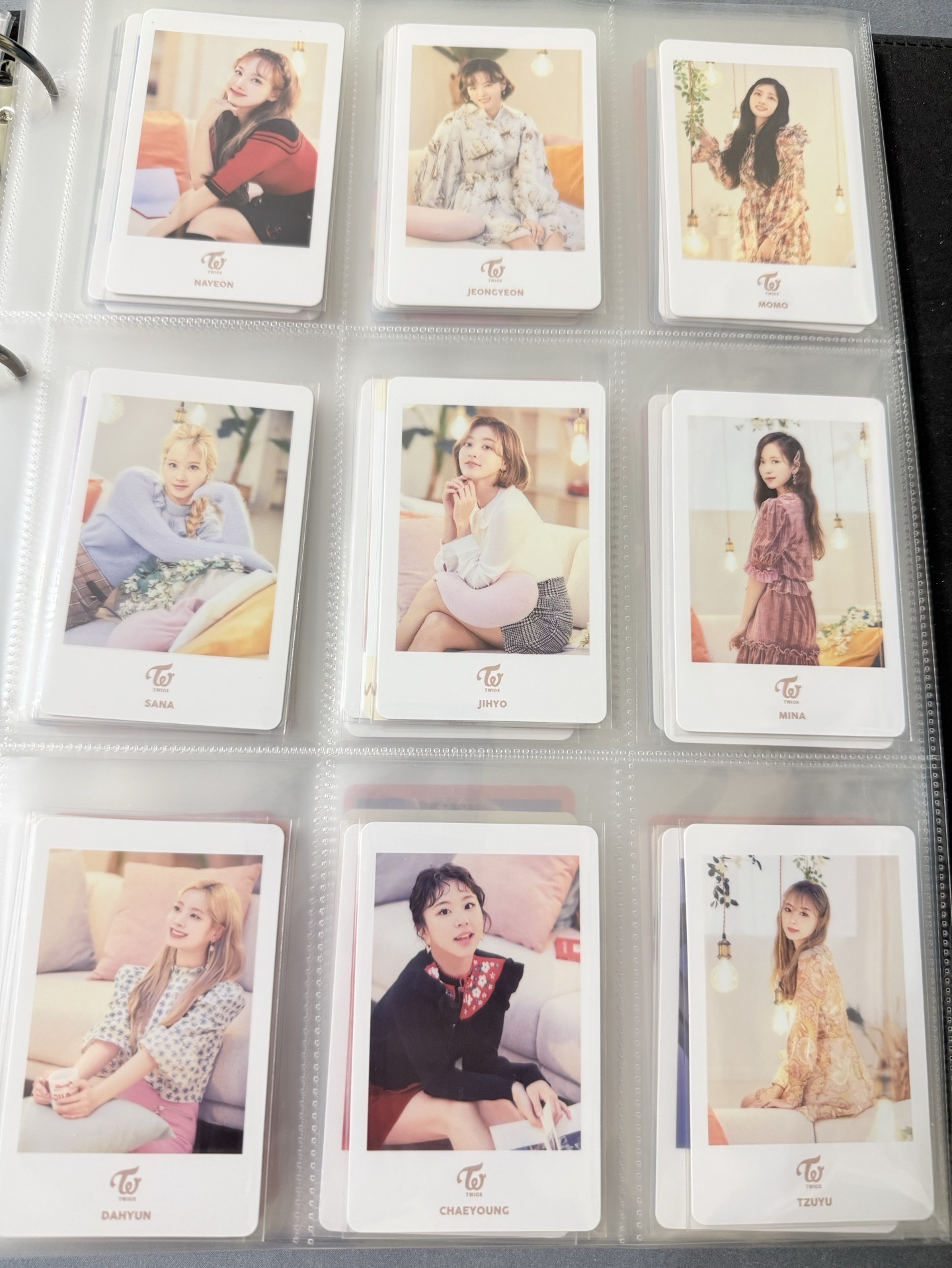 TWICE 日週小卡組