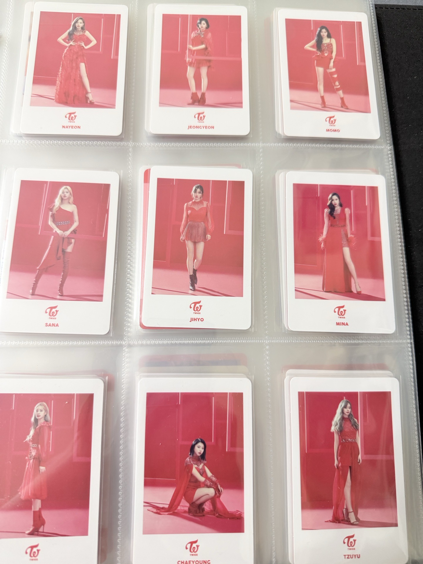 TWICE 日週小卡組