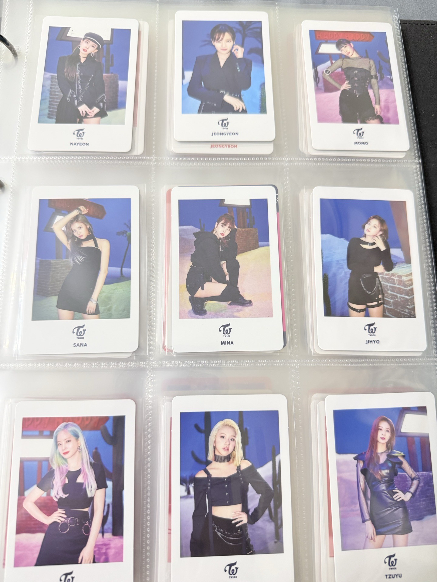 TWICE 日週小卡組