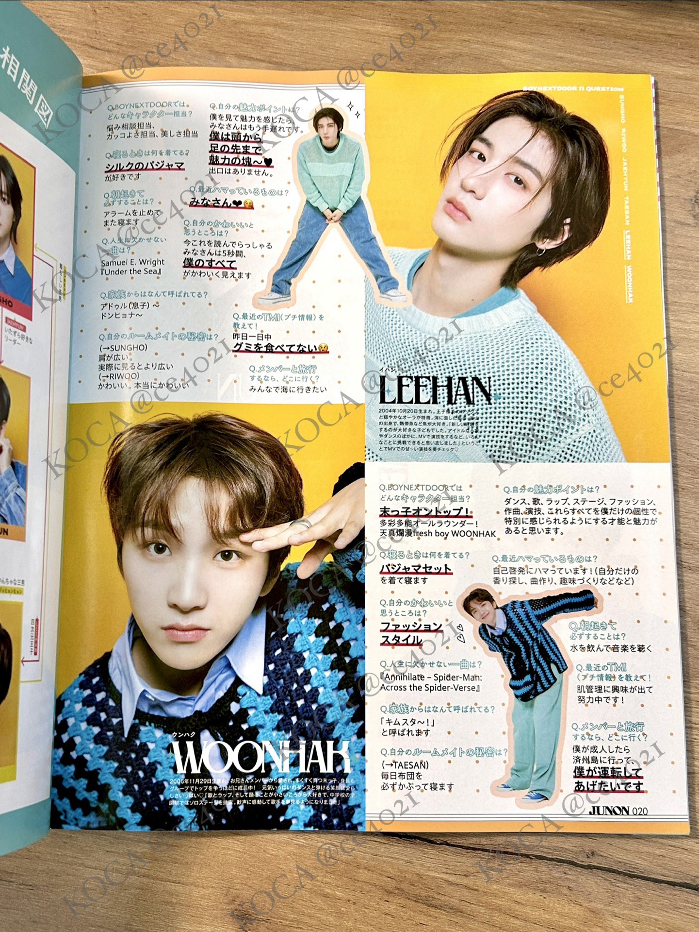 出道初期 JUNON雜誌