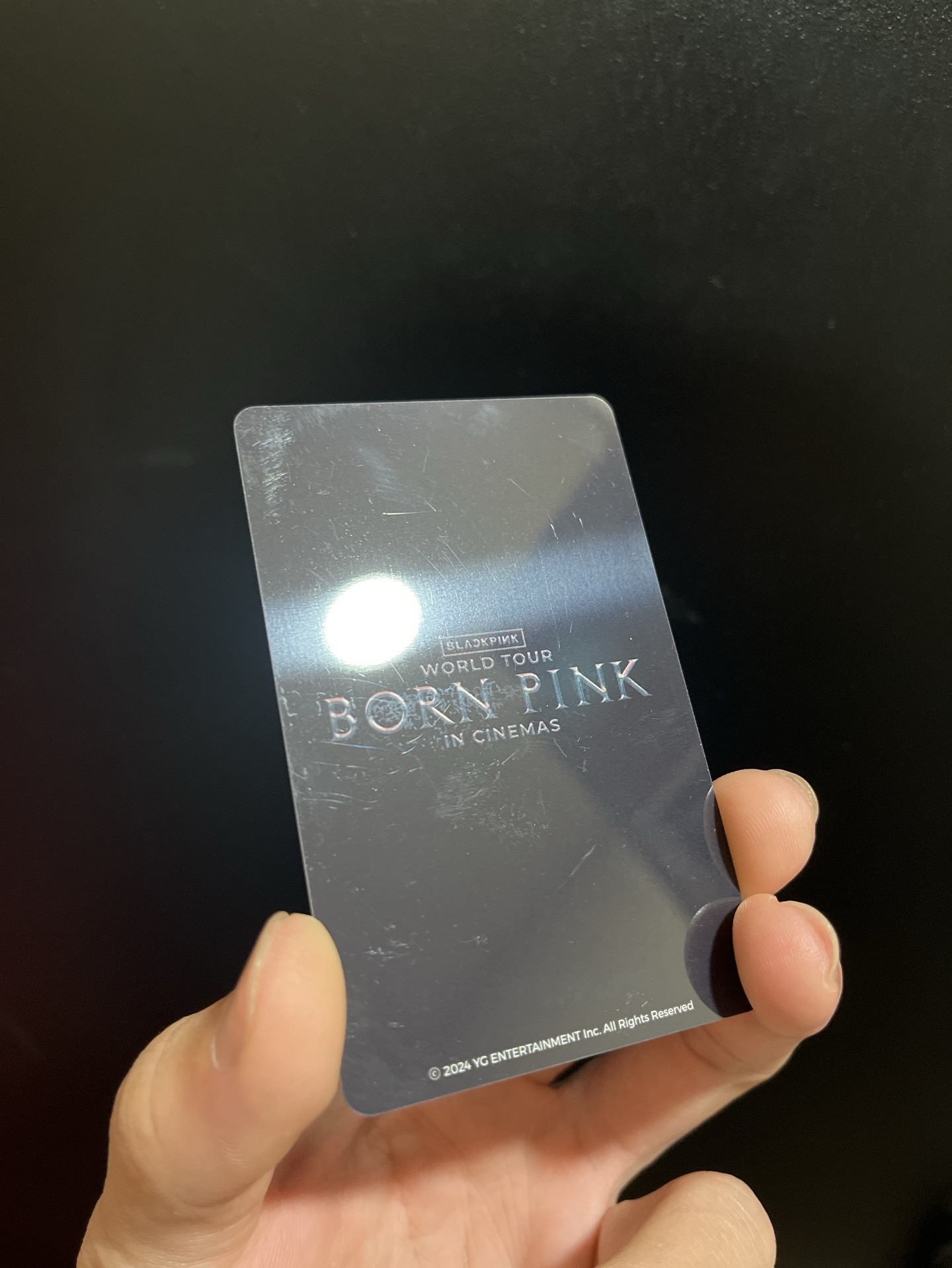 BLACKPINK-JENNIE 二巡電影卡