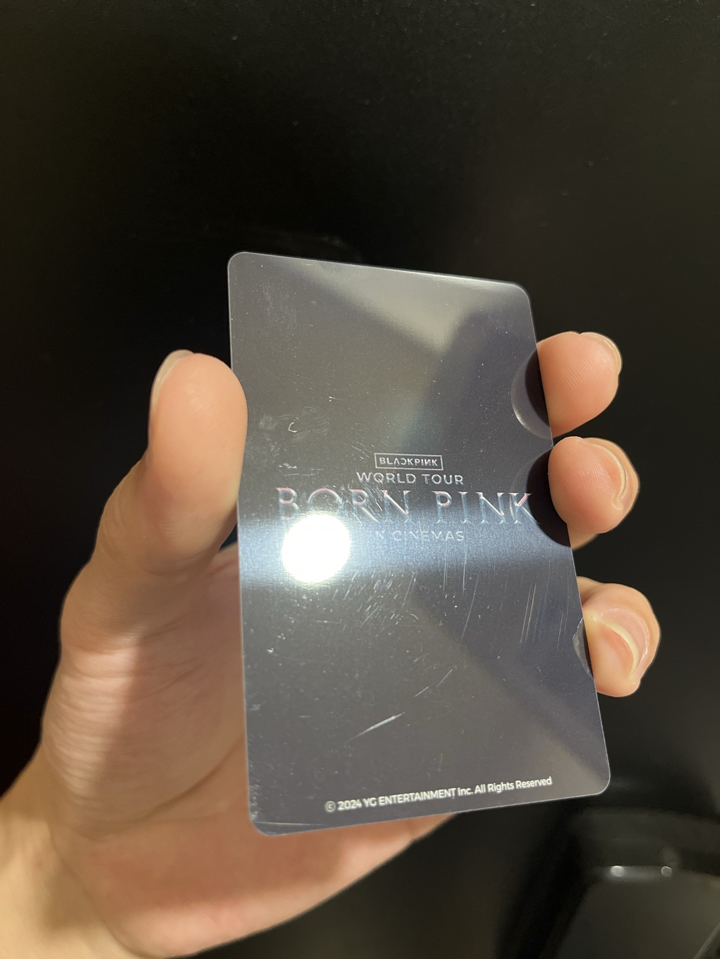 BLACKPINK-LISA二巡電影卡