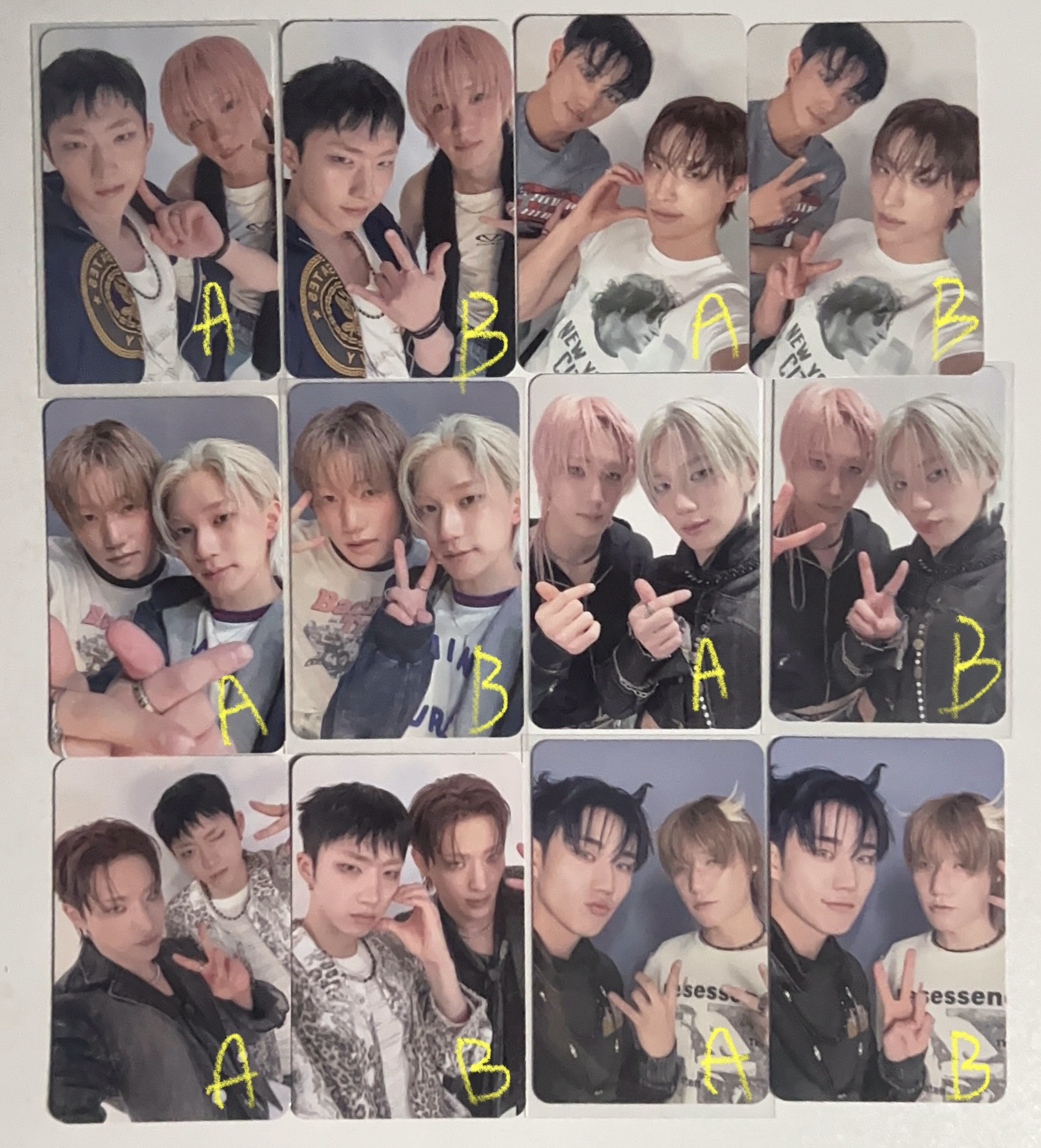 P1Harmony DUH雙人小卡