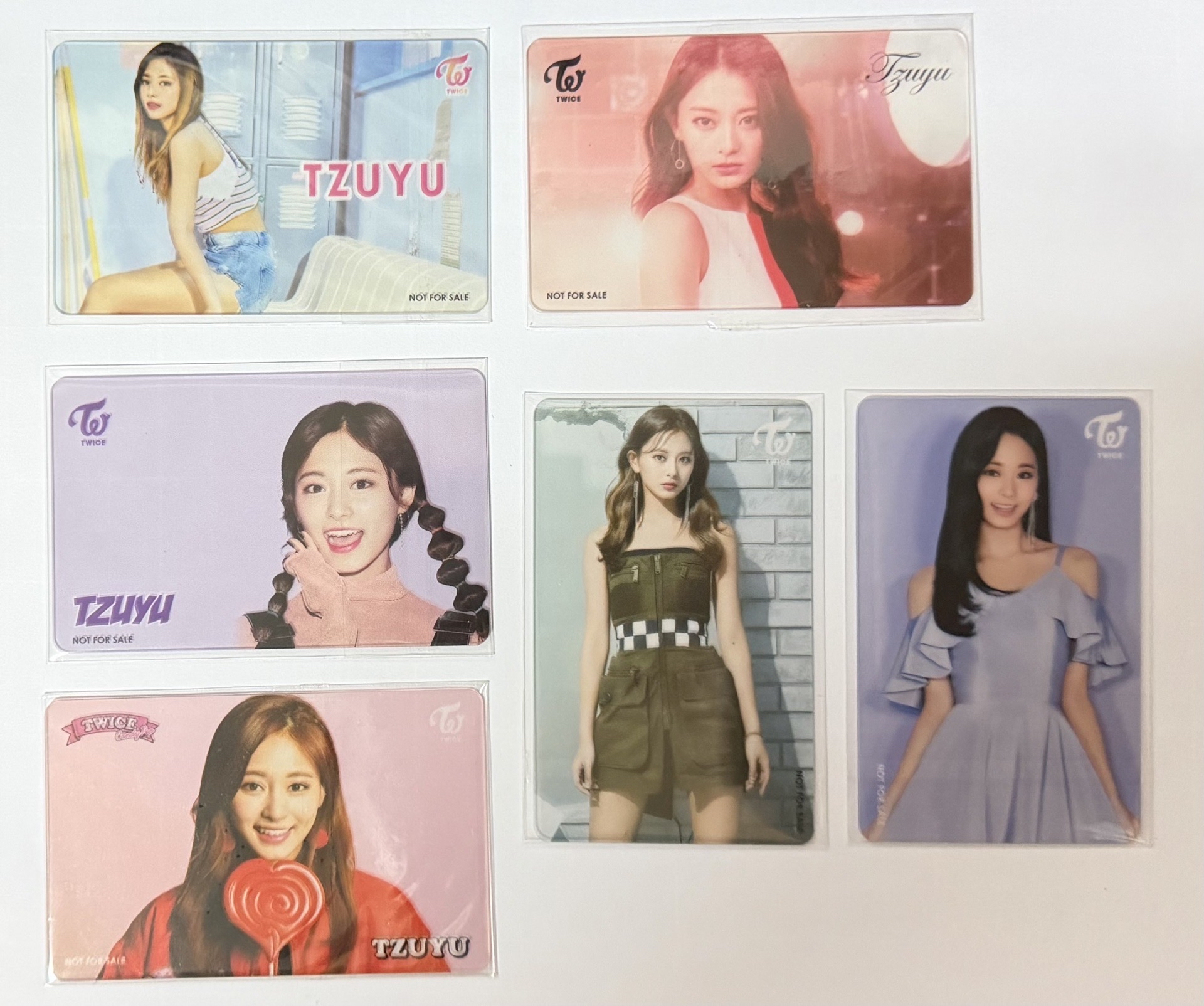 TWICE 日專 抽選透卡 子瑜