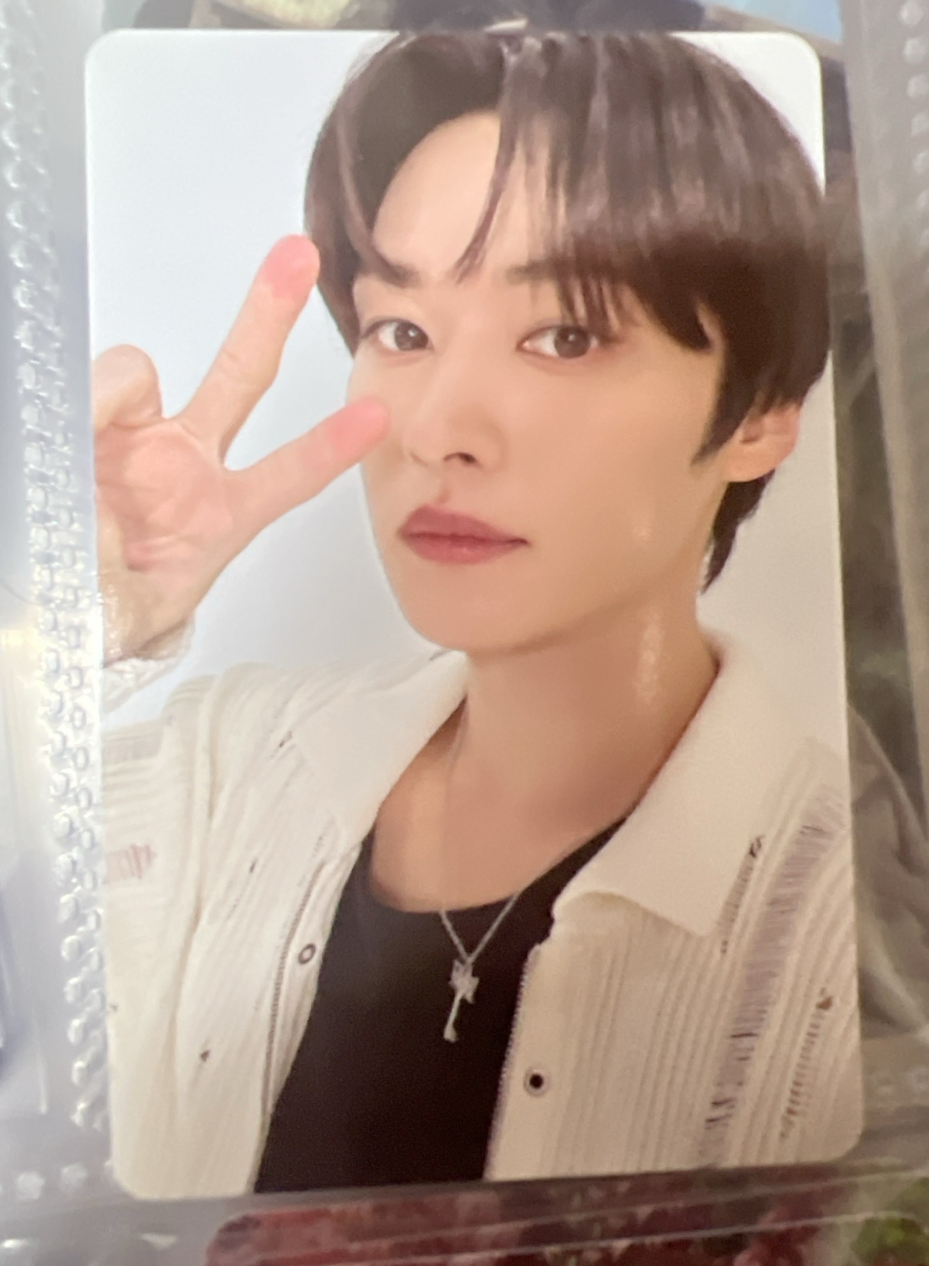 ATE 專輯卡 白版電子專隨機卡 白衣旻