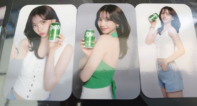 karina飲料卡三張一套