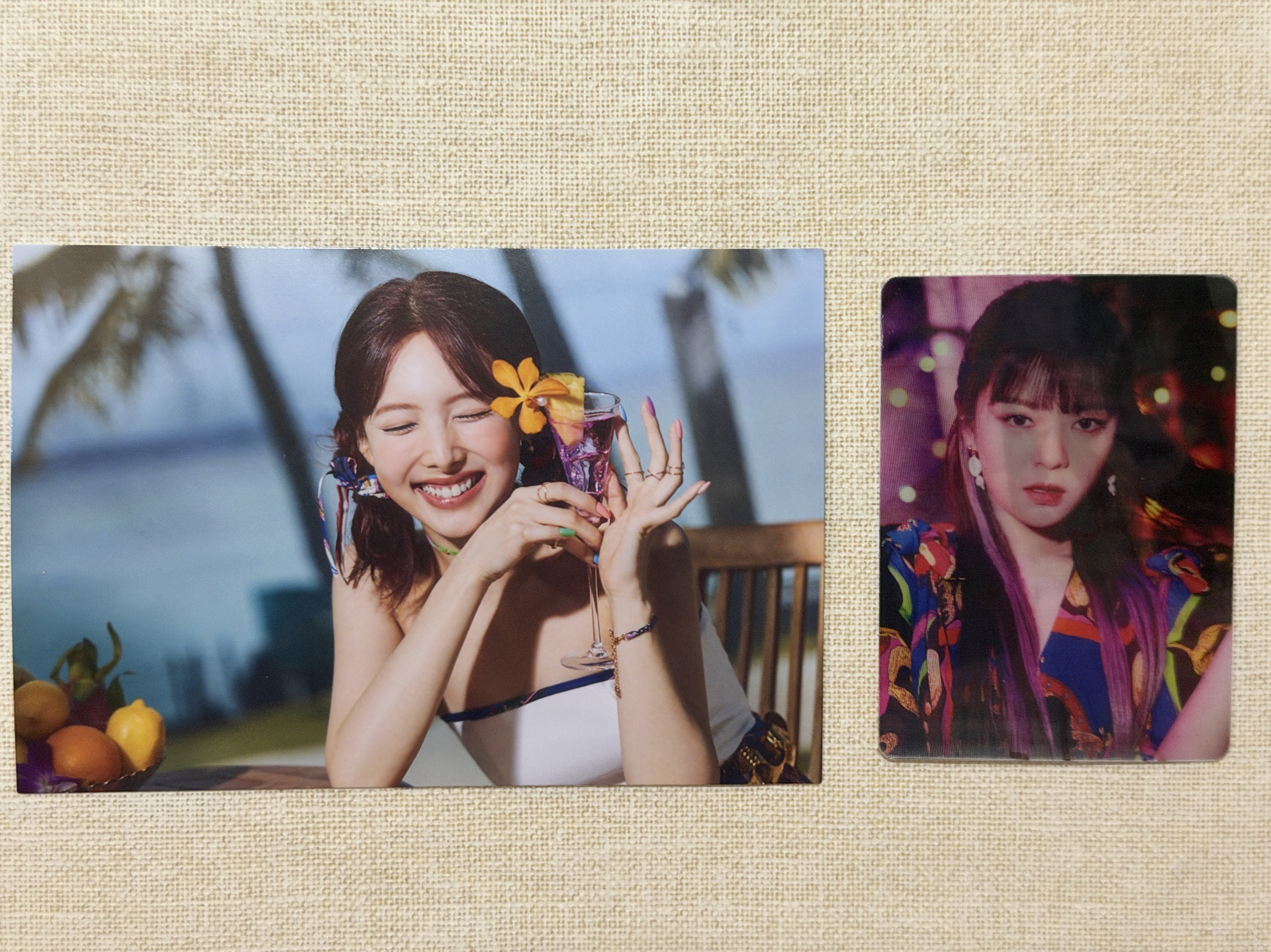 TWICE《Taste of love》明信片+變換卡