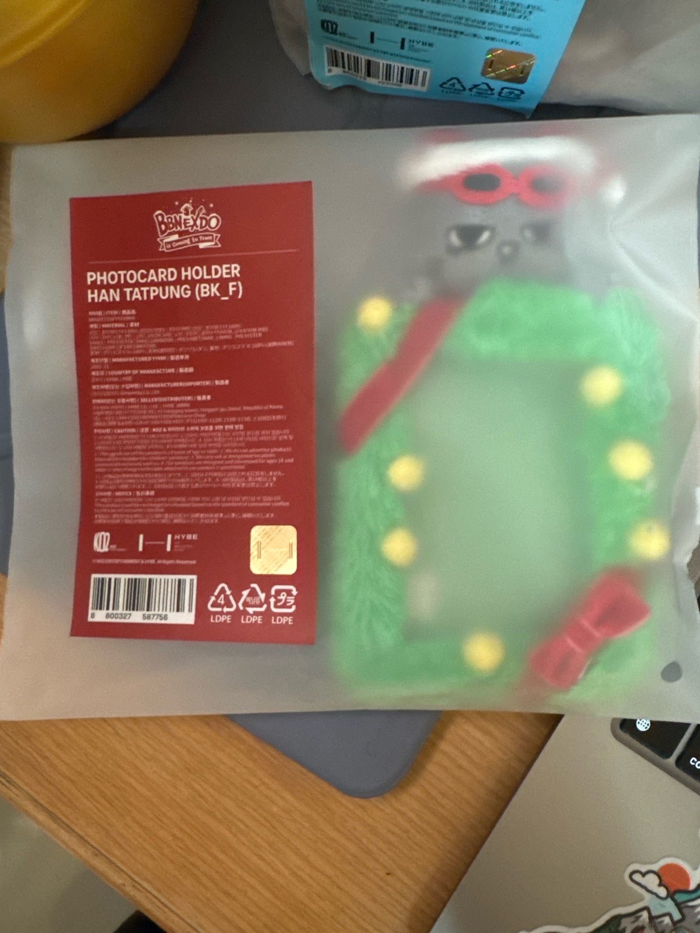 全新漢泰風聖誕卡套