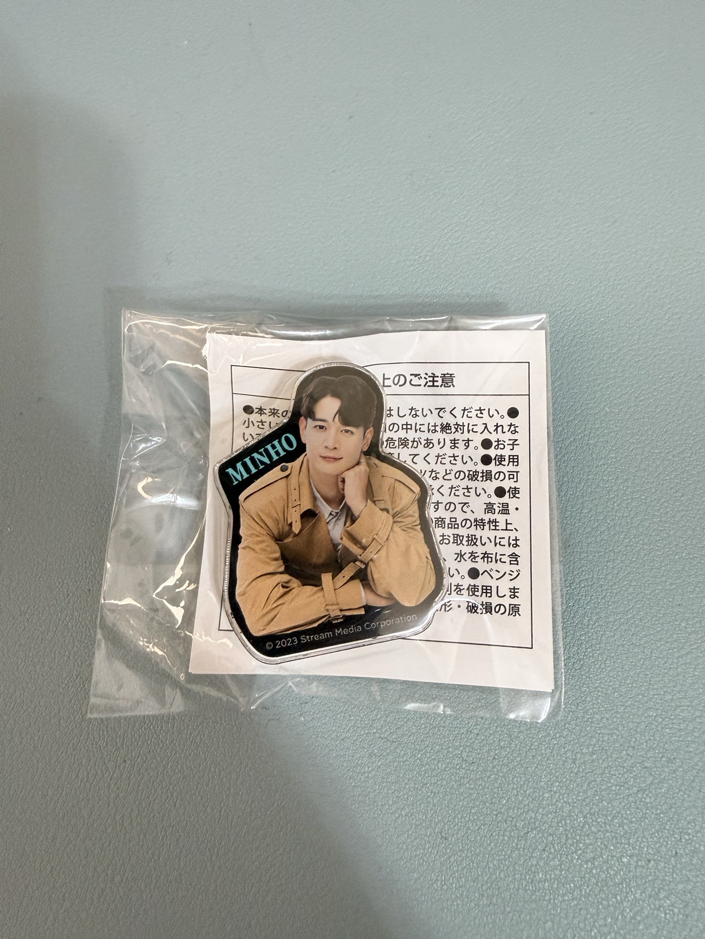 SHINee 東蛋快閃 珉豪壓克力夾 