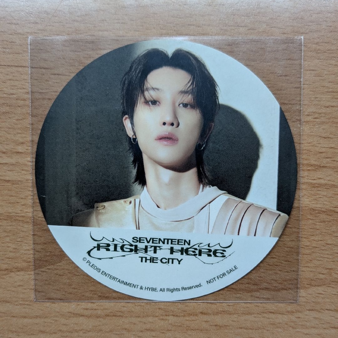 RIGHT HERE日巡餐車杯墊 八