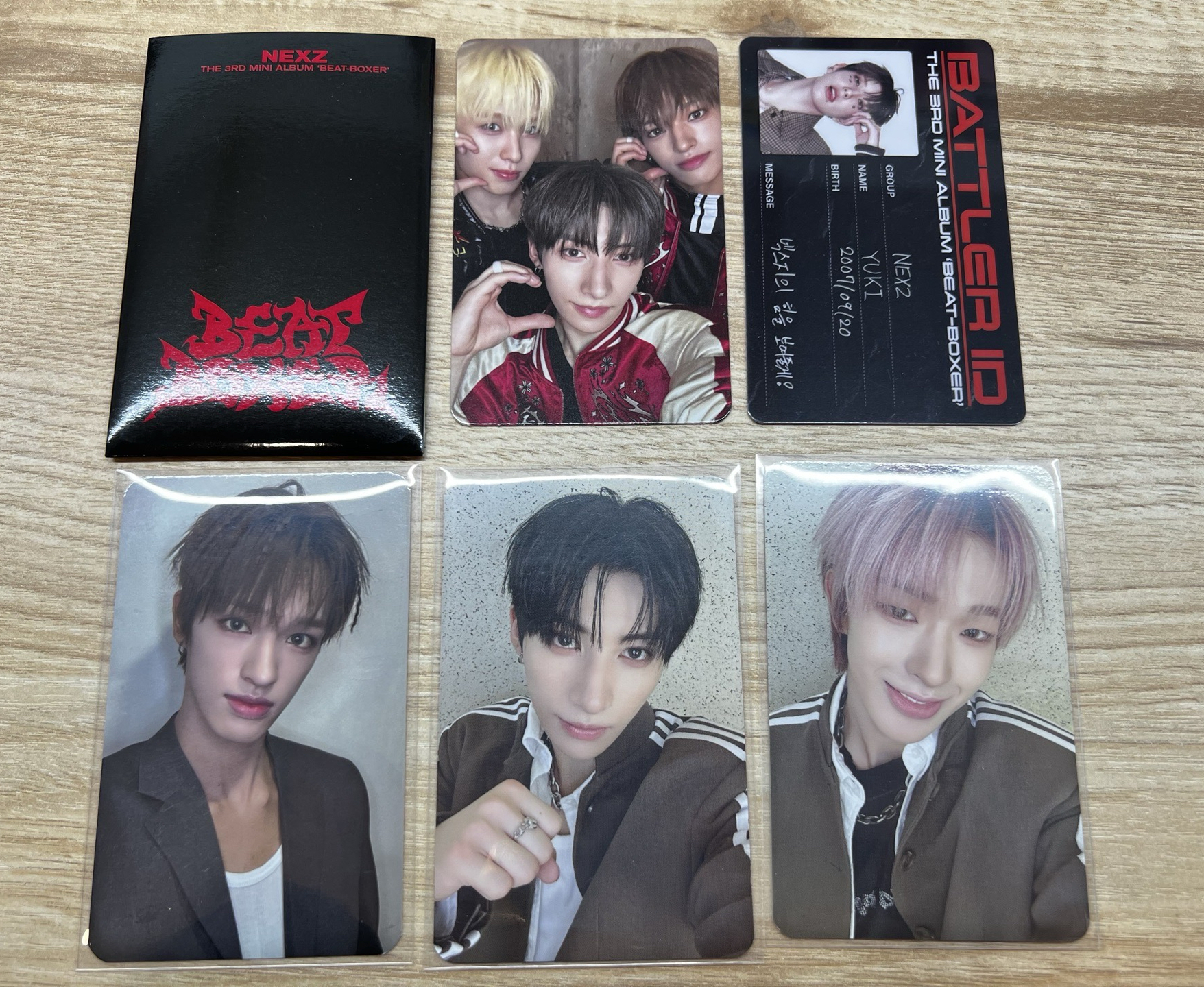 🌟BEAT BOXER/2026 ONE BEAT台北場 入場卡🐧🐈‍⬛🦌（整圖）