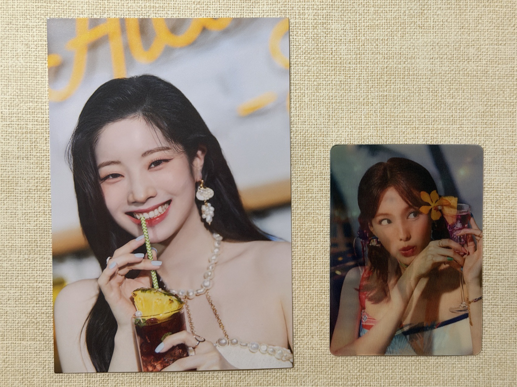 TWICE《Taste of love》明信片+變換卡