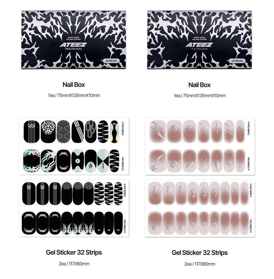 FANPLDAY 美甲貼 無小卡