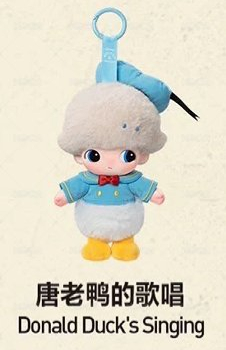 DIMOO WORLD × DISNEY 娃娃 唐老鴨的歌唱