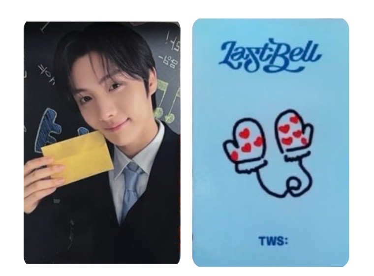 yzy情書英宰 聖誕卡背