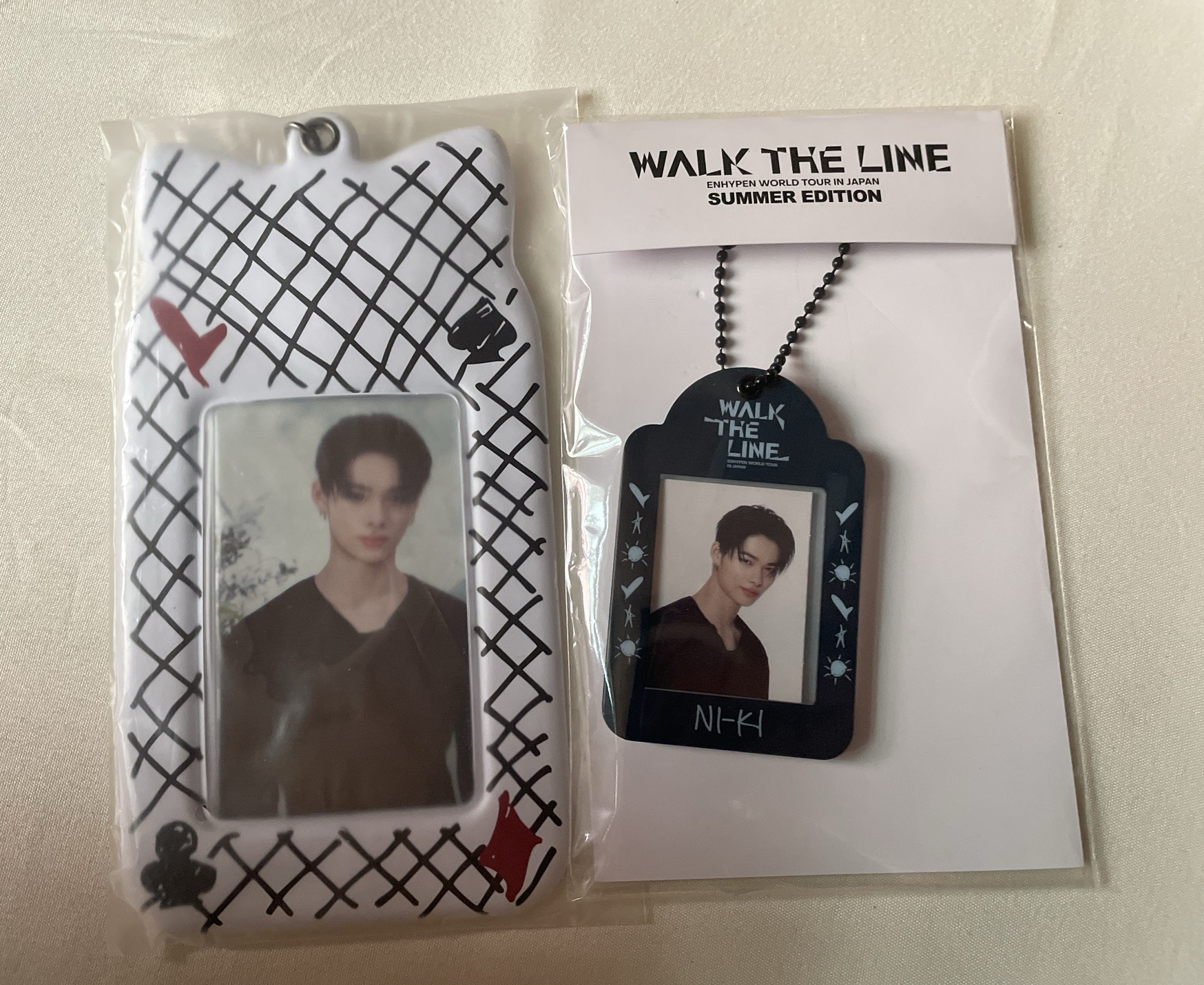 ENHYPEN WTL日巡夏日場卡套 相片吊飾 西村力