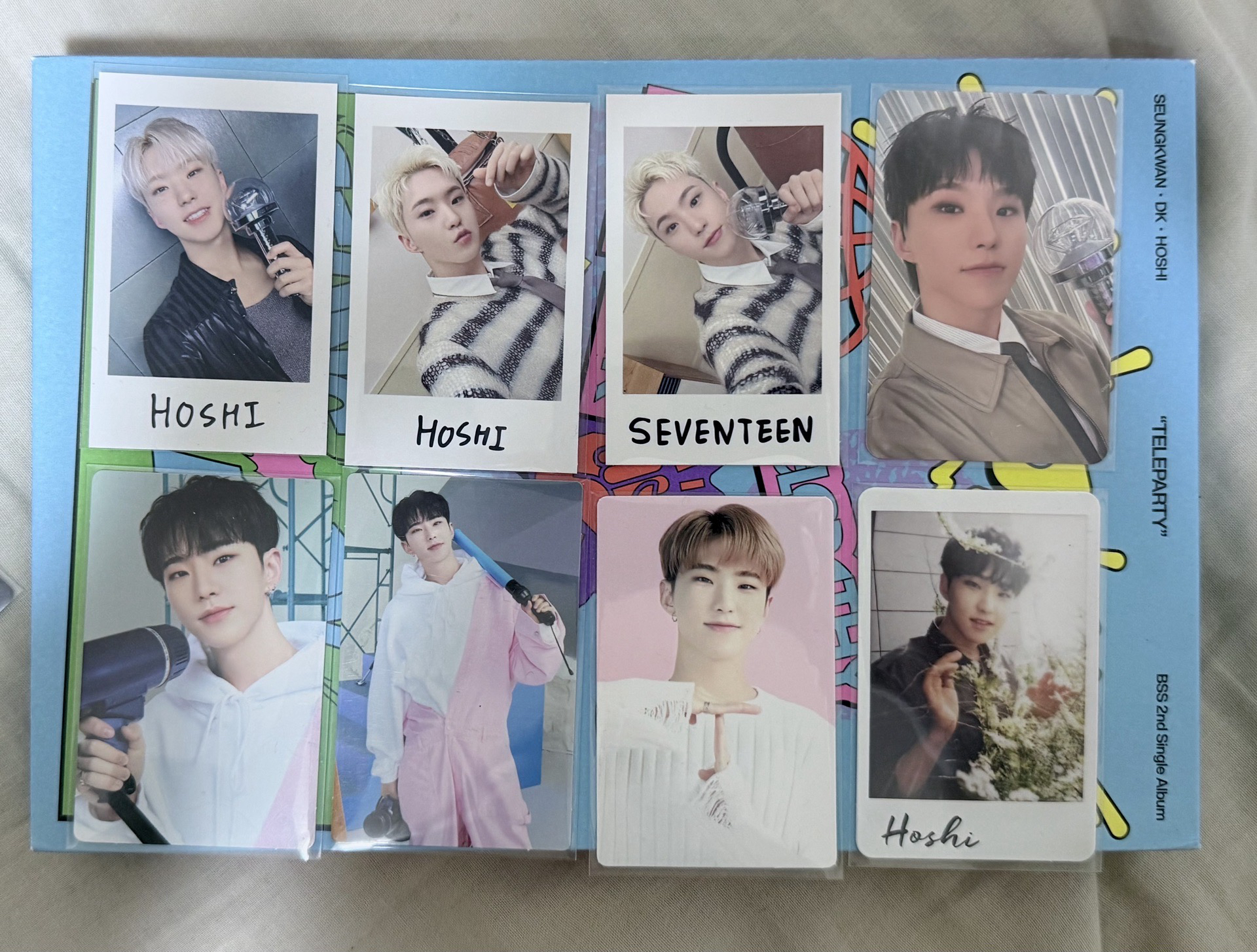 seventeen 豪雨小卡類 權順榮 李知勳 HOSHI WOOZI