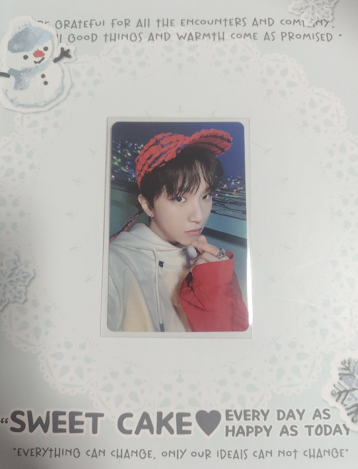 HOW? yzy 2.0 特典卡 中文卡背