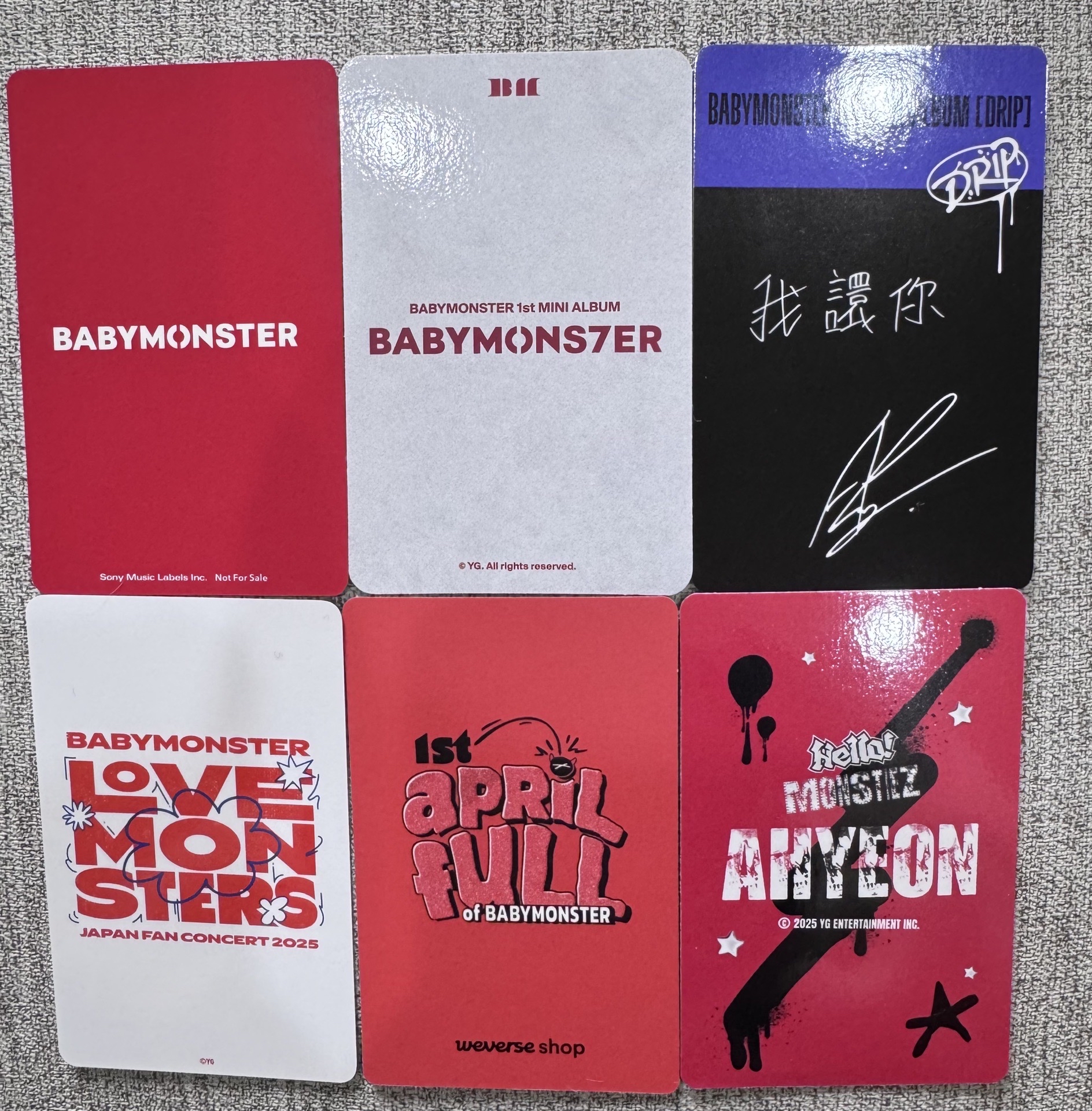 🩵BABYMONSTER AHYEON 現貨專區 現貨秒出
