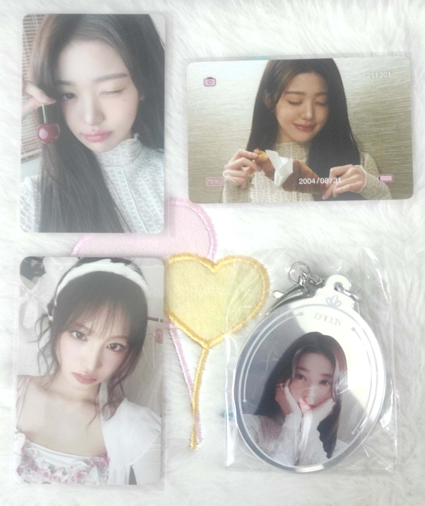 員栗 | D社雜誌 | IVE SECRET | 雜誌卡 專卡 吊飾