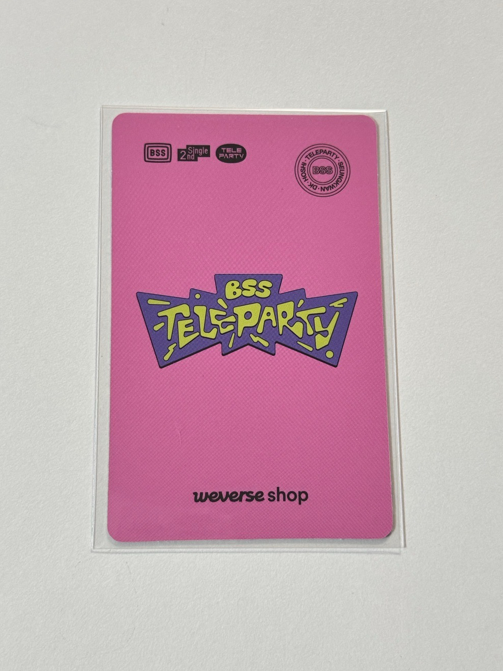 碩 ‘TELEPARTY’ wvs 特典卡 