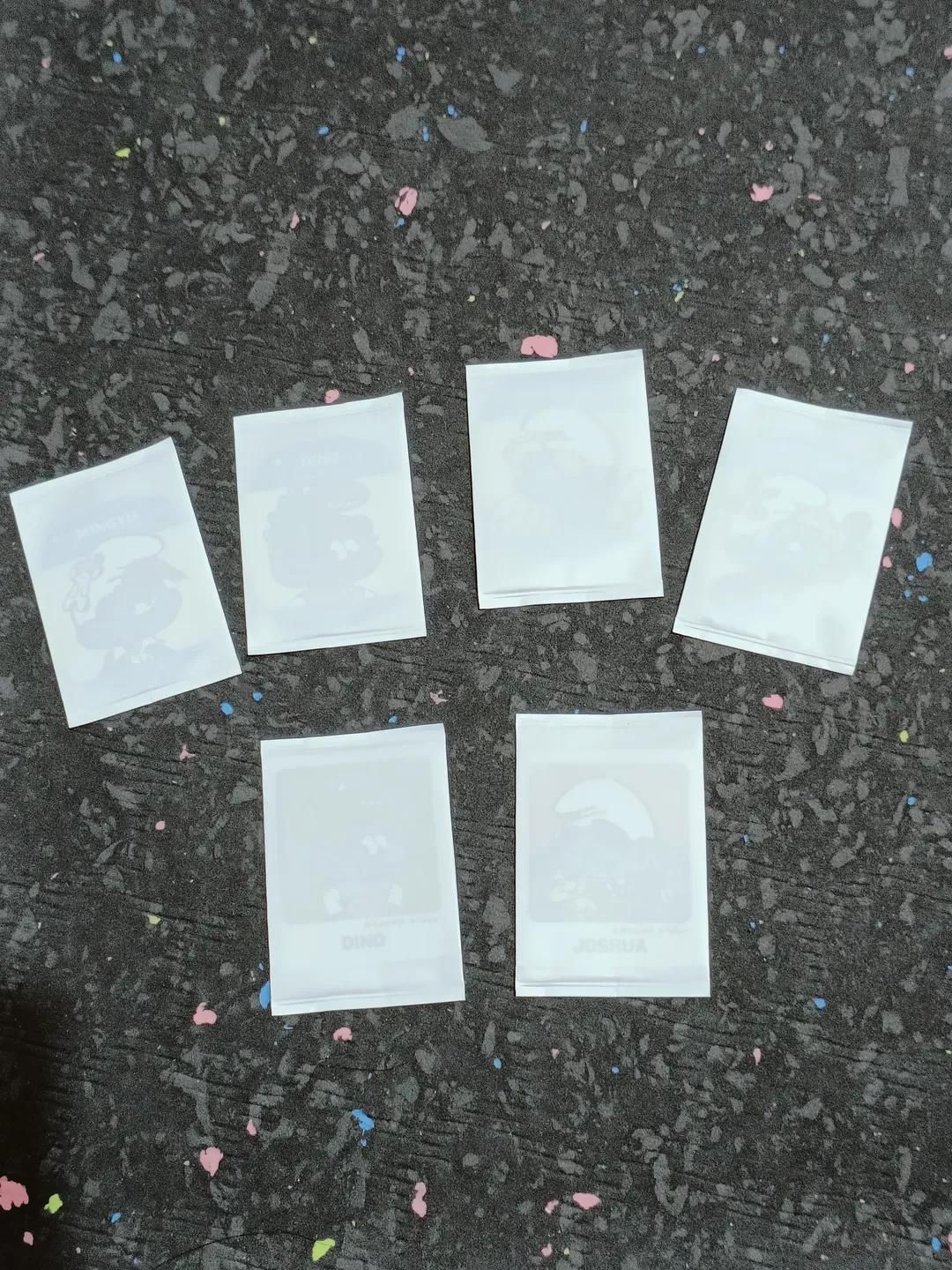 Seventeen x 藍色小精靈 貼紙