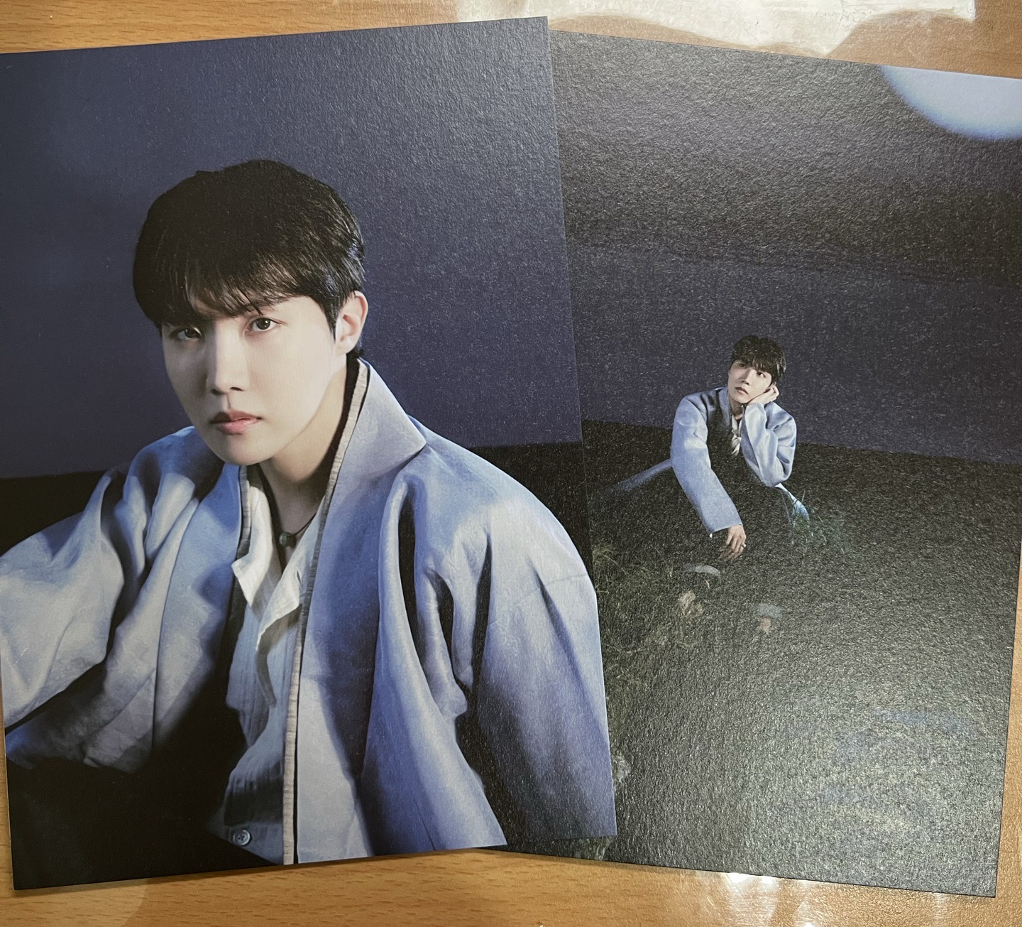 BTS 大卡名信片區