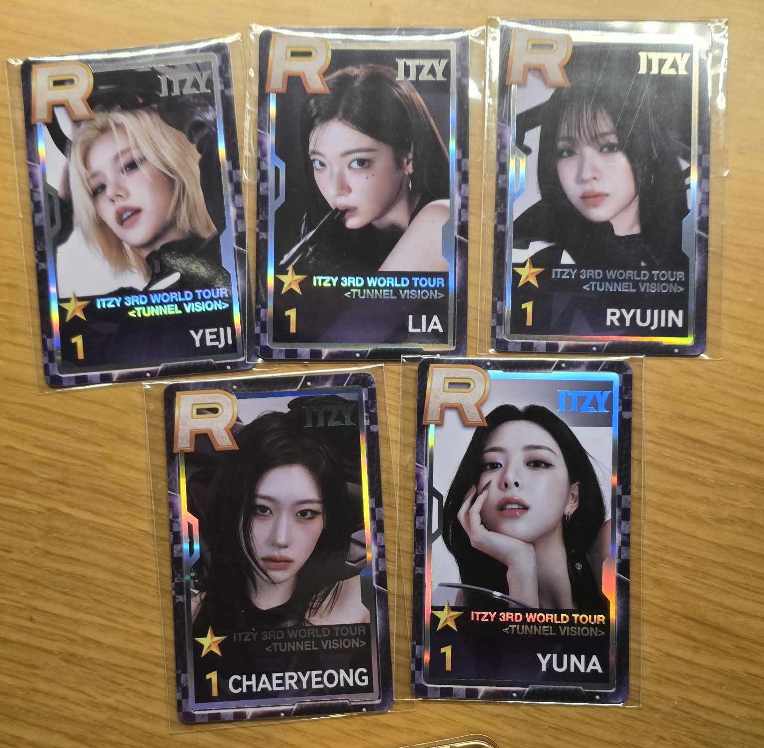 ITZY 三巡 遊戲卡