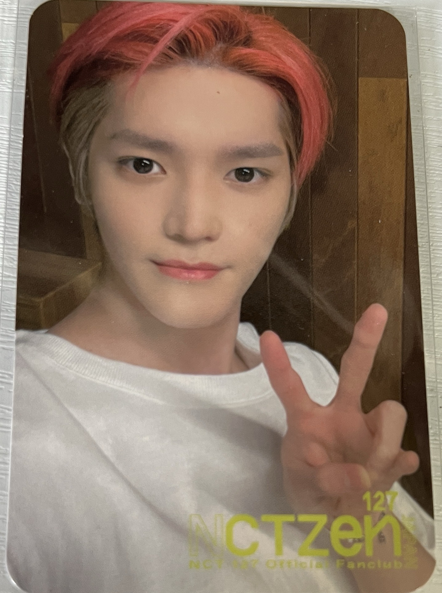 NCTZEN127 NCT127 日本會員小卡 泰容