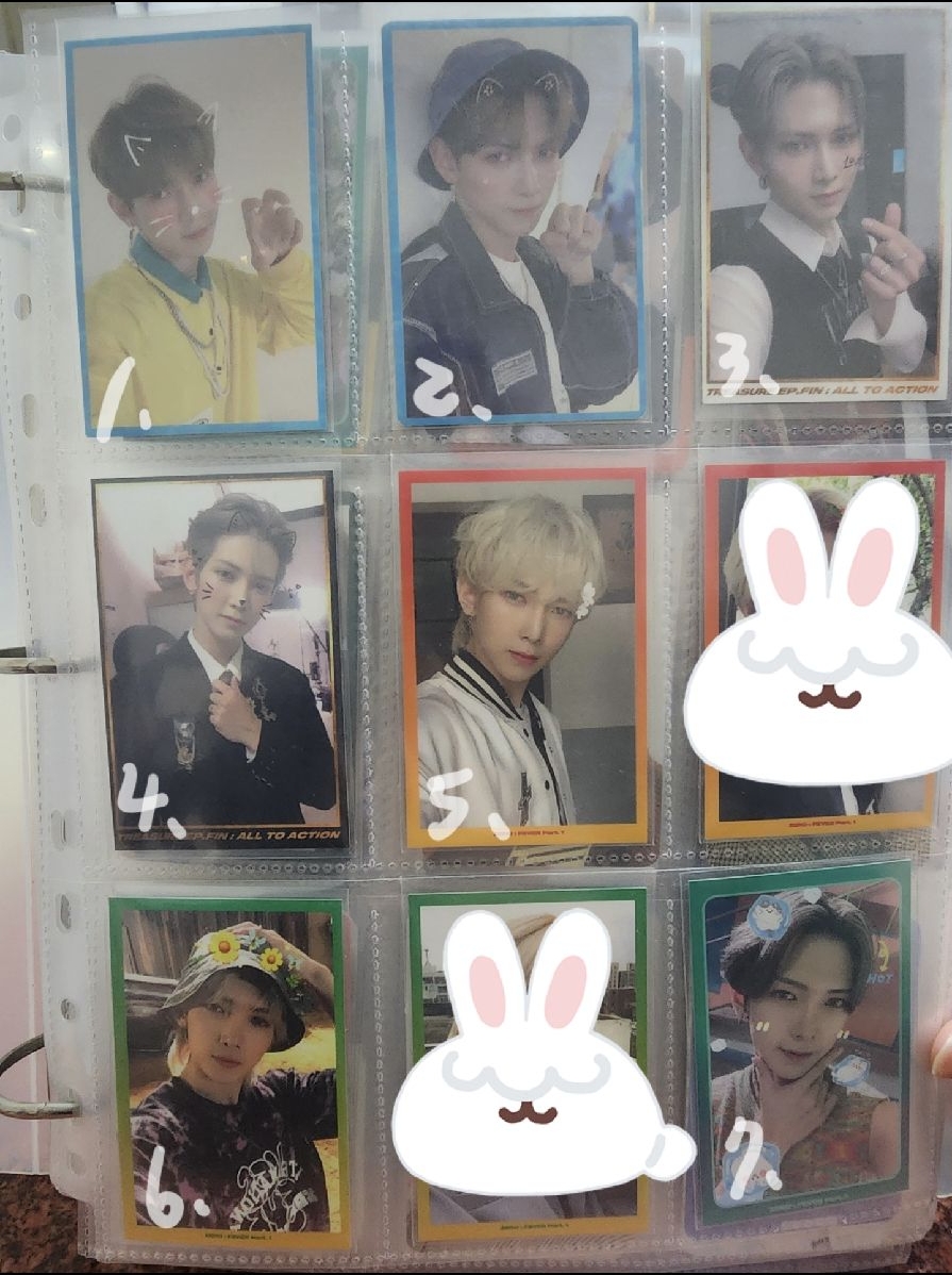 ATEEZ 打歌卡 公放卡 中簽卡 香水卡 年曆卡 手燈套卡 滿額卡