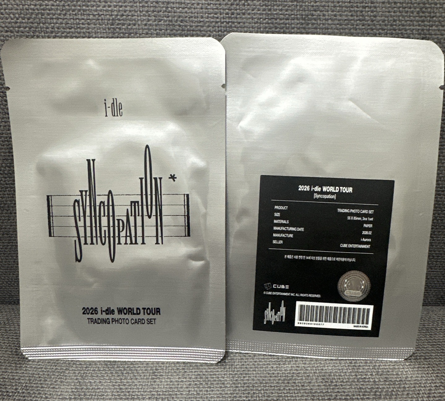 2026 I-dle 世巡 首爾場週 隨機卡包